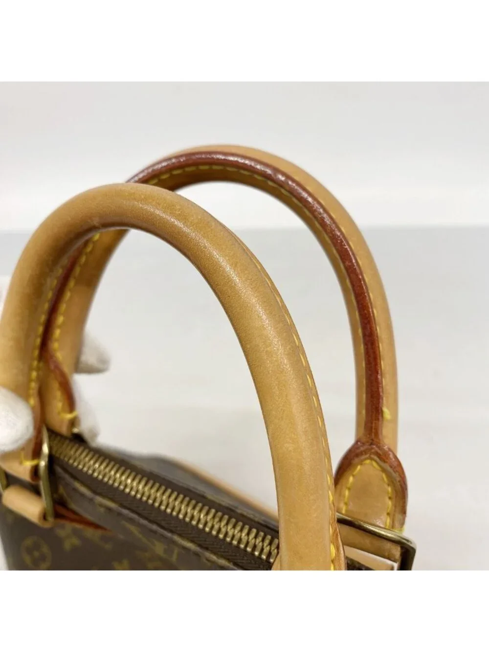 Louis Vuitton Handbag Monogram Alma Brown 2-Way Bag